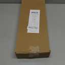 Heavy Duty Curtain Rods for Windows 66 to 120 Inch,1 Inch Adjustable Black Curtain Rod with Easy Installation and Modern Design,Decorative Long Drapery Rods with Metal Finials (A1,Black,30-120")