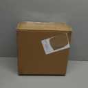 Low Height Rolling Stool Low Roller Seat PU Leather Square Roller Seat Stool Low Rolling Chair for Home Office Fitness Garage (Black)