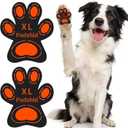 Anti Slip Dog Paw Pads for Senior Dogs - Paw Grips for Hardwood Floors, Enhanced Balance Traction Pads, Breathable Pet Paw Stickers Protectors for Dogs 7 Sets (28 Pcs) XL