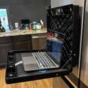 Portable Workstation, Magnetic Laptop Holder, Laptop Stand with 45 lb Capacity, Hands-Free Workstation, Attaches to Almost Any Metalsurface