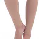 BSERA Calf Compression Sleeve Women, 2 Pairs 20-30mmHg Footless Compression Socks for Swelling Shin Splints Varicose Veins, Medium