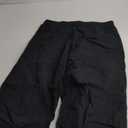 Gafeng Mens Linen Harem Capri Pants Drawstring 3/4 Shorts Casual Beach Yoga Hippie Thai Pants, L