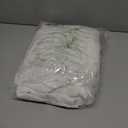 NICETOWN White Sheer Linen Curtains for Windows 84 inch Length, Grommet Top Semi Sheer Vertical Drapes Privacy with Light Filter for Bedroom/Living Room/Sliding Door, 52 Inch Wide, 2 PCs