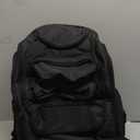 Mancro Diaper Bag Backpack, Multifunctional Dad Diaper Bag with 2 Side Insulated Pockets, Travel Water Resistant Baby Diaper Backpack for Men Women with Stroller Straps, Black (Large)