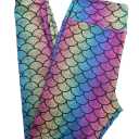 Lularoe Leggings Rainbow Mermaid Scales Size TC, Pack Of 4