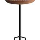 Garbuildman 28 inch Lightweight Birdbaths Antique Decoration Detachable Birdfeeder & Bird Bath for Outdoor Garden, Oblong Chocolate