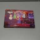 Christmas Advent Calendar with 24 pcs Different Xmas Themed LED Novelty Finger Lights Gifts for Christmas Countdown Calendar Party Favors Toys Stocking Stuffers for Kids Boys Girls Toddlers