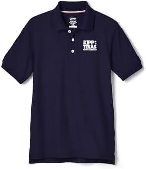 KIPP Texas Youth Short Sleeve Pique Polo Shirt, L