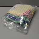 Kitinjoy Cotton 8 Pack Terry Kitchen Dish Cloths, 12 x 12 Inches Super Soft and Absorbent Dish Rags, Quick Drying Dish Towels for Washing Dishes, Mixed Color