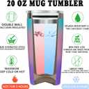 Fufandi Retired 2025 Not My Problem Anymore - Retirement Gifts for Women 2025 - Funny 2025 Retirement Gifts for Women, Coworkers, Teacher, Nurse, Doctor, Mom - Retired Tumbler