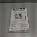 Adjustable Window Insulation Kit 47inX63in(120X160cm) for Winter Keep Cold Out,cuttable Transparent Film 180 Thickness,Easy to Open for Ventilation,Reusable Plastic Window wrap