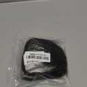 Clip-on Natural Black Human Hair Extensions - Wispy Bangs with Temples for Daily Wear