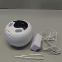 Upgraded Ultrasonic Retainer Cleaner Machine, 45kHz Ultrasonic Dentures Cleaner for Night Guards, Braces, Aligner, Toothbrush, Jewelry and More, 200ML Capacity, White