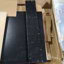 Prepac Astrid Tall Black Dresser for Bedroom: 16.5"D x 19.75"W x 50"H, 6-Drawer Chest for Bedroom by Prepac - Perfect Chest of Drawers for Ample Storage in Narrow Spaces