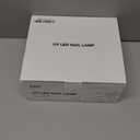 GAOY Professional UV Nail Lamp, Big Cavity Design for Long Nails, 36 LED Fast Curing Light with Infrared Sensor for Salon Gel and Acrylic Polish (White)