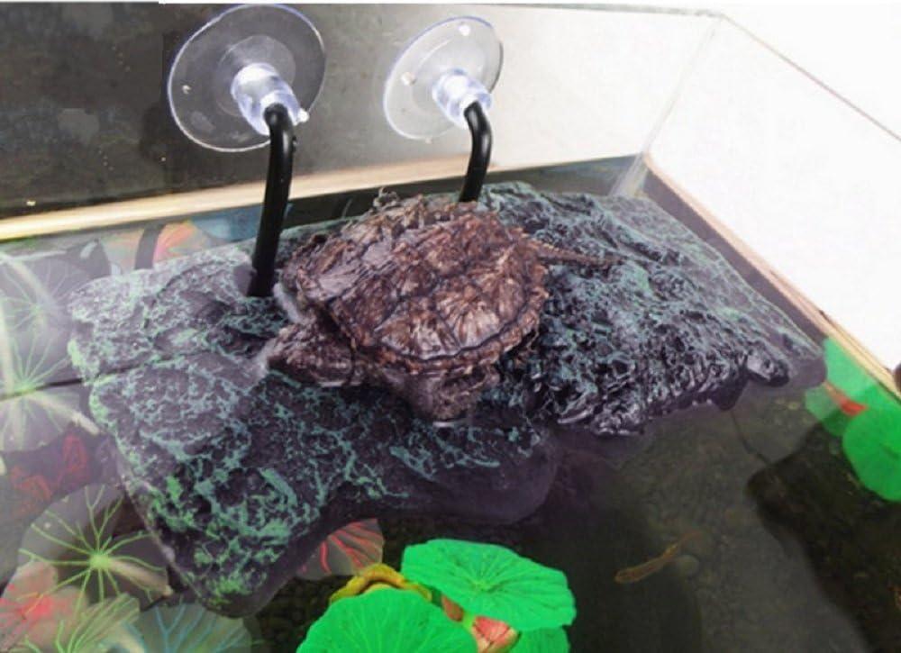 BigTron Turtle Platform, Floating Turtle Pier Rectangular Terrapin Dock PU Foam Aquarium Float Decoration Bask Terrace Climb Brazilian Tortoise (Small)