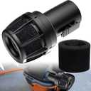 Muffler Diffuser Wet/Dry Vac Attachment (2-1/2 inch) CMXZVBE38660 Compatible with Craftsman Shop Vacuums Diffuser with Replacement Sponge