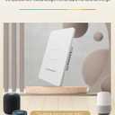 MOES Smart Double Light Switches, WiFi 2 Gang Single Pole Switch, No Netural Wire No Hub Required, 2.4GHz Switch Combo Compatible with Alexa Google Assistant