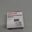 MMIZOO Wrist Blood Pressure Monitor Large LCD Display BP Machine Adjustable Cuff 5.31-7.68 inch Automatic 99x2 Sets Memory with Carrying Case for Home Use (W1681)