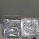 KYYET Pair Clear Lens Park/Signal Lights Compatible with 19831988 Chevy Blazer GMC Pickup Truck Driver and Passenger Side w/quad headlamps replaces 918045 918046