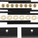 ECCPP 1" Rear Leveling Kit 1994-2002 for Dodge for Ram 2500 for Ram 3500 4WD - High-Strength Steel Lift Blocks + Forged Steel Flat-Top U-Bolts Suspension Lift Kit 9/16th Pin