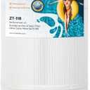 ZOTEE Spa Filter Replacement for Sundance Microclean Ultra Outer Filter 6473-165,Darlly 80803, Fit Inner Filter 6473-164, Series 880, Hot Springs Spa Filters, 80 Sq.Ft, 1 Pack