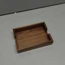 Napkin Holder for Bathroom, Acacia Wooden Guest Towel Holder Tray for Bathroom, Disposable Paper Hand Towel Holder for Bathroom Accessories, Dinner Napkin Holder for Kitchen Table Party