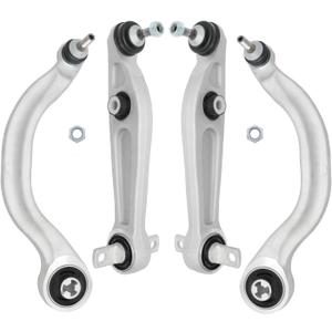 Front Left Right Lower Control Arms Compatible with Tesla Model Y 2020-2023, 4pcs Suspension Arm Replacement Set, 188341-00-C 1044354-00-A 1044359-00-A