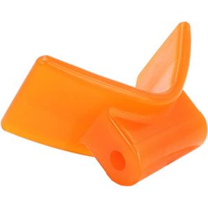 3" Orange Polyurethane Bow Stop Roller 'V' for Boat Trailer Non Marking
