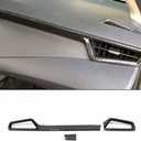 BOYUER for Toyota Corolla 2020~2026,2019-2025 Corolla Hatchback Corolla Cross 3PCS ABS Center Console Dash Board Side Air Conditioning A/C Vent Panel Frame Interior Decoration Trim (Carbon Fiber)