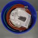 Chromex Tankless Water Heater Flush Kit with Certified Liquid Descaling Solution and 1/ 6HP Extra Strength Pump