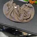 Stretchable Square Stool Cover Elastic Low Stool Protector for Living Room Removable Washable Jacquard Fabric and Chairs (Khaki)