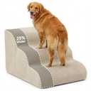 Dog Steps for Bed, Large Dog Stairs for Dogs to Get On Bed & Couch