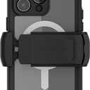 Ghostek NAUTICAL Waterproof iPhone 14 Pro Max Case with Belt Clip, Screen Protector and MagSafe Magnet Rugged Heavy Duty Protection Full Body Designed for 2022 Apple iPhone 14ProMax (6.7 Inch) (Clear)