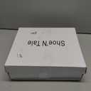 Shoe'N Tale Women Stretch Suede Chunky Heel Over The Knee Boots Thigh High for Women (9.5)