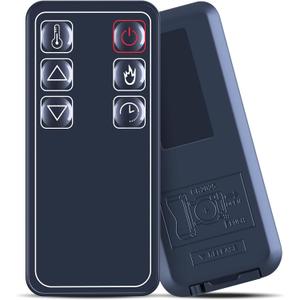 New Heater Replacement Remote Control fit for Furrion Electric Firebox Indoor Fireplace Heater FF34SW15ABL FR88FR FF60SW15ABL FF40SW15ABL F30SW15ABL FF40SC15ABL