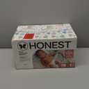 The Honest Company Comfort Dry Disposable Diapers for Sensitive Skin, Hypoallergenic, All The Alpacas + Turtle Time, Club Box Size 1 (8-14 lbs) 78 Count