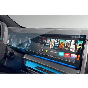 SXCY Fit for 2025 2026 BMW X3 Screen Protector [14.9 Inch Navi+12.3Dash] for 2025 2026 BMW X3 Accessories for BMW X3 Accessories 2025 2026 (9H Tempered Glass Whole Screen)
