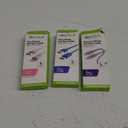 CellCandis Silicone Charge And Sync Cable 3 Pack