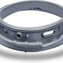 Upgraded DC64-02805A Washer Door Boot Seal Compatible with Samsung Washer Seal Replacement Parts Door Diaphragm WF393BTPARA/A2, WF395BTPASU/A2, WF395BTPAWR/A2, WF405ATPAWR/A2, WF405ATPASU Door Gasket