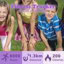 Kids Watches for Girls Boys Digital Sport Watch with Step Counter Pedometer Vibration Alarm Clock, No App Waterproof Fitness Tracker Kids Watch Boys Girls Teens Students Ages 5-16