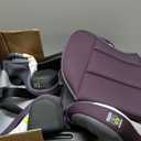 Baby Trend Hybrid SI 3-in-1 Combination Booster Seat, Dash Plum Side-Impact Protection, 3-Stage Growth Design, Adjustable Headrest, Cushioned Comfort