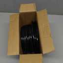 16/3 10A 125V 1250W 100 Ft Outdoor Extension Cord Waterproof, Weatherproof & Flame Retardant Black 3 Prong Power Cord Outside for Lawn & Garden, SJTW ETL Listed