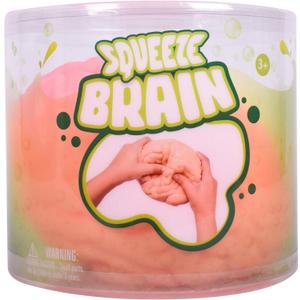 Large Brain Squishy Squeeze Ball, Stress Relief Sensory Fidget Toy, Gag Gift, Ideal for ADHD, Fun Stress Ball Gift for Boys and Girls 3+