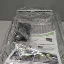 Over the Sink Expandable Dish Drainer Drying Rack In Stainless Steel for Small Kitchen, Counter Space Saving Modern Compact Metal Above Plate Dryer Strainer, Adjustable Hanging Inside Drain Holder (Silver)