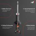 A-Premium Front Strut Assembly Compatible with Dodge & Ram | for Dodge Dakota 2010-2010 & Ram Dakota 2011-2011- 2x Replacement Suspension Complete Strut