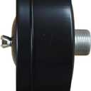 5" Air Compressor Intake Filter Silencer - 3/4" MPT Thread, Replaceable Paper Cartridge, Heavy-Duty Metal Housing (MAF004) - Reduce Noise & Protect Compressor from Dust