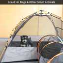 Elevon Extra-Large Pet Enclosure, Cat Tunnels Tents Suitable for Cats Dogs Rabbits, Indoor Outdoor Playpen Portable Exercise Tent with Carry Bag, 74" x 74"x 36"