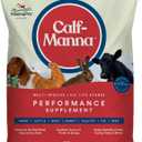 Manna Pro Calf-Manna, Multi-Species Performance Supplement for Livestock, Poultry, Cattle, Goats, Rabbits, Swine, Horses & Deer, High-Protein Animal Feed Additive for Growth, Weight Gain, 10 lb Bag