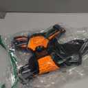 PHOEPET No Pull Dog Harness Medium Reflective Front Clip Vest with Handle,Adjustable 2 Metal Rings 3 Buckles,[Easy to Put on & Take Off](M, Orange)